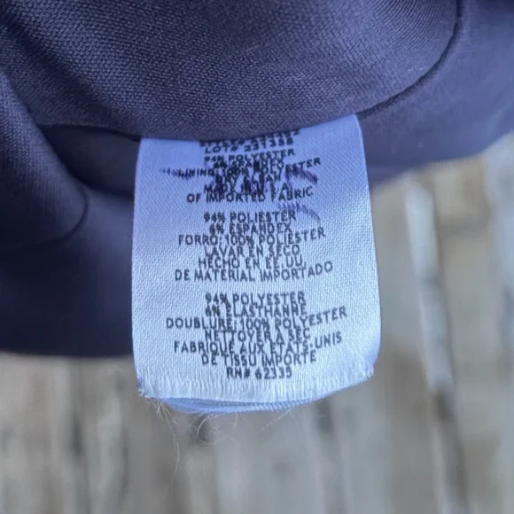 🆕 AQUA Formal Navy Blue Sleeveless Maxi Dress Slit Elegant Evening Gown Size 8 - Picture 15 of 15